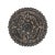 Indian Vintage Antique Burn Carved Boho Medallion Wall Panel 24" For Sale - Image 3 of 3