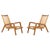 Sculptural Ashwood Lounge Chairs by Jan Vaněk, 1960s, Set of 2 For Sale - Image 10 of 10
