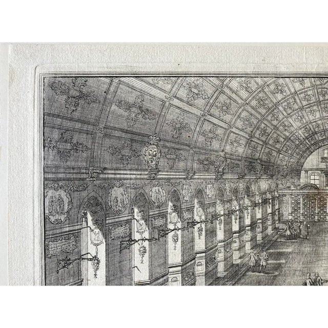 Early 18th Century John Adams Delsenbach (1687-1765) the Nuremberg Town Hall Engraving c.1720 For Sale - Image 5 of 13
