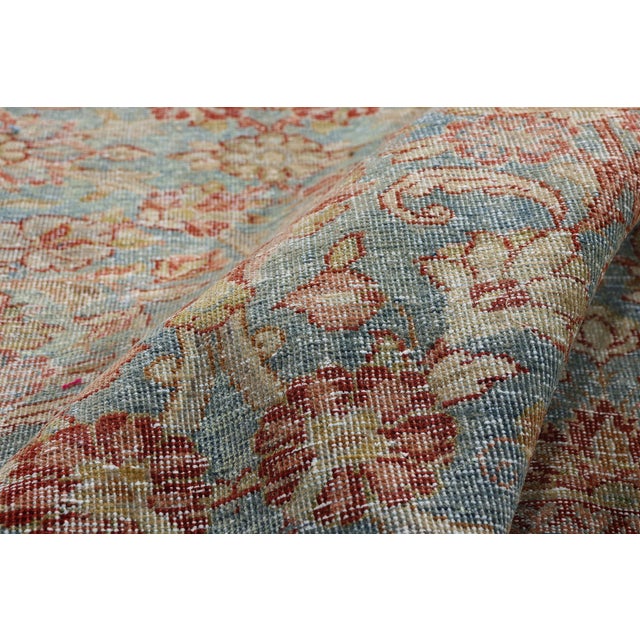 Late 19th Century Persian Mahal Rug, 10'02 X 13'05 For Sale In Dallas - Image 6 of 10