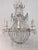 French Early 19th Century French Crystal Cut Glass Candle Chandelier For Sale - Image 3 of 9