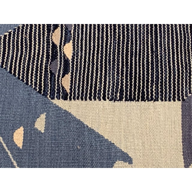Modern Swedish Style Flat Weave Wool Rug by Doris Leslie Blau For Sale In New York - Image 6 of 8