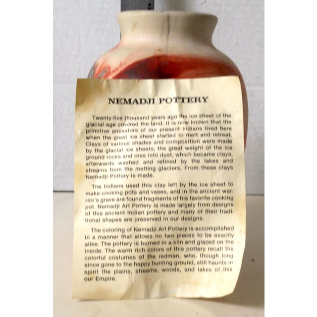 Original Nemadji Vases for Color and Mid-Century American Aesthetics – 7" For Sale - Image 9 of 17