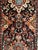 Vintage Persian Bakhtiari Tribal Runner, Hand-Knotted Wool, Floral Bouquets & Medallions, Navy & Ivory, 3x12 For Sale - Image 16 of 16