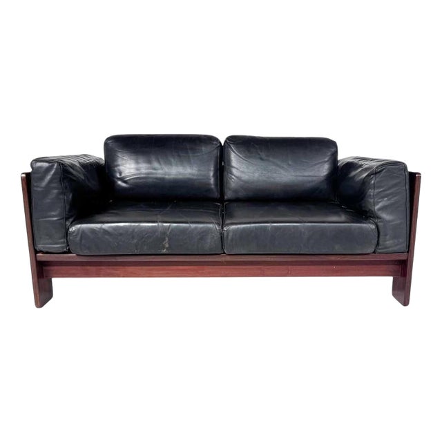 Mid-Century Modern Bastiano Two-Seater Sofa by Tobia Scarpa for Gavina, 1960s For Sale