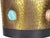 1950s Mid-Century Italian Black Metal Engraved Brass and Ceramic Umbrella Stand, 1950s For Sale - Image 5 of 11