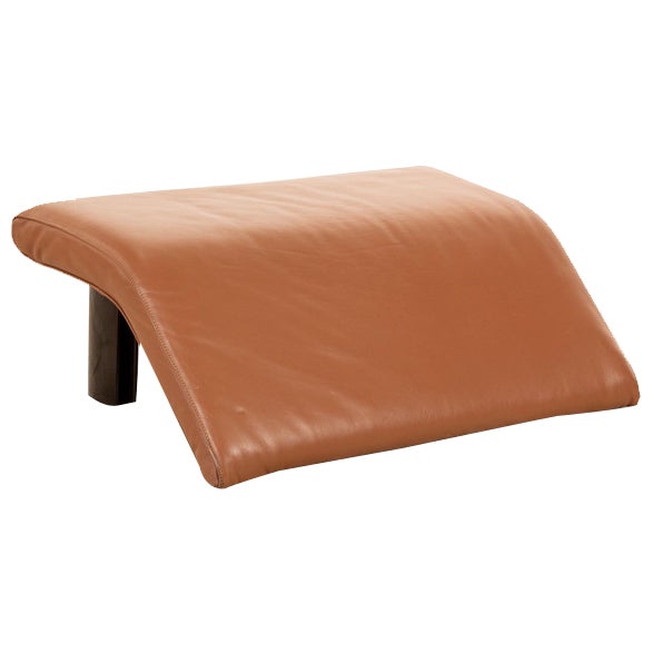 Leather Alanda Stool by Paolo Piva for B&b Italia / C&b Italia For Sale
