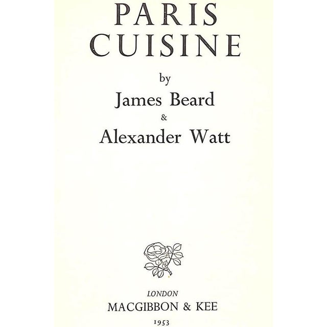 BEARD, James and WATT, Alexander [223] pp. MacGibbon & Kee 1953 First Edition 8 1/4" x 5 5/8"