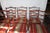 Great set of six 6 Chippendale style dining chairs including two 2 armchairs and four 4 side chairs, all made of beautiful...