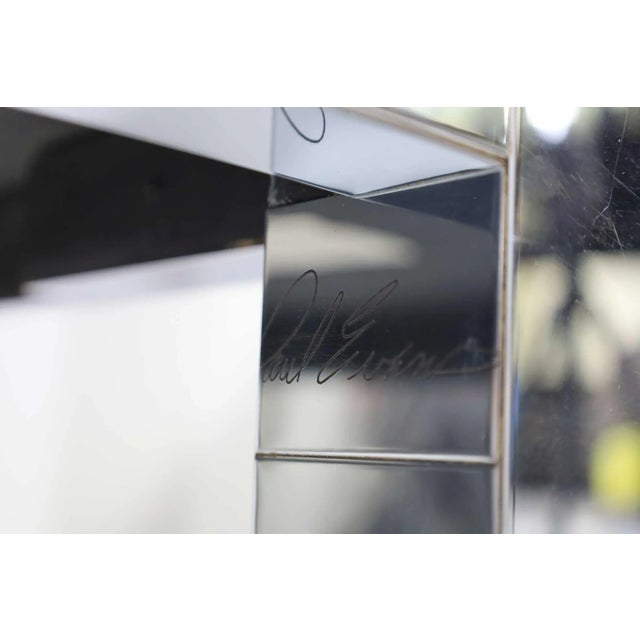 Chrome Mid 20th Century Set of Four Chrome Cityscape Dining Chairs by Paul Evans for Directional For Sale - Image 8 of 9