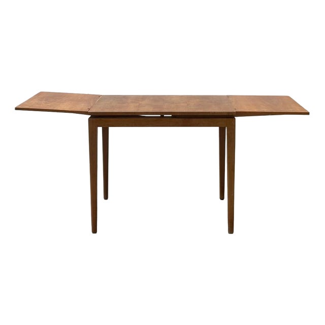 Mid-Century Modern Danish Style Extendable Table For Sale