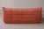 Ligne Roset Coral Corduroy Togo Three-Seat Sofa by Michel Ducaroy for Ligne Roset For Sale - Image 4 of 12