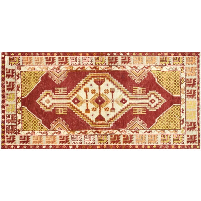 Textile 1960s Turkish Oushak Rug For Sale - Image 7 of 7