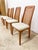 Amazing set of four chairs by Benny Linden. The wood is in great shape. Original upholstery could use cleaning or...