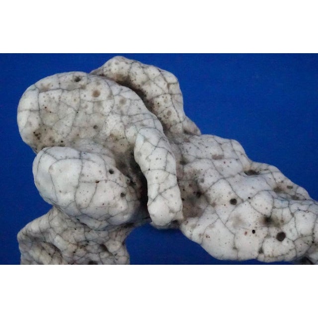 Carlo Zauli School, Stylized Dog, Italy, 1920s, Acid-Treated Ceramic For Sale - Image 17 of 18