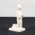 White Ceramic Statue from Urbino For Sale - Image 8 of 9
