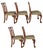 Chippendale Style Mahogany Dining Chairs, 5 For Sale - Image 4 of 9