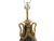 Bronze Italian 19th Century Green Marble and Gilt Bronze Louis XVI Style Urn-Form Lamps For Sale - Image 8 of 11