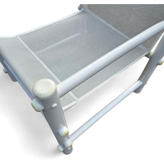 PVC Pipe Mesh Indoor or Outdoor Chairs, 1970s, Set of 2 For Sale - Image 3 of 15