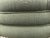 Bespoke Green Tufted Ottoman + Casters For Sale In San Francisco - Image 6 of 12