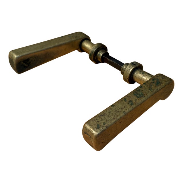 Bauhaus Door Handles, 1930s, Set of 2 For Sale