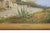 Antique Naples Oil Painting on Canvas Italian Coastal Landscape For Sale - Image 4 of 6