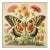 18' X 18' 'Butterfly and Flowers' Fine Art Print #4 For Sale