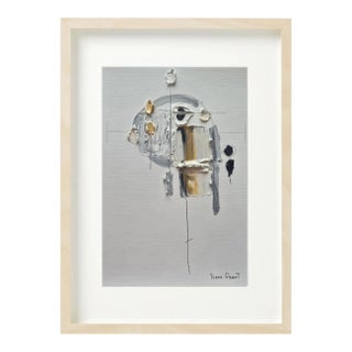 Organic Modern Minimalist Study | Natural Tones | Framed For Sale
