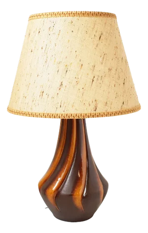 Large Ceramic Table or Floor Lamp, 1970s