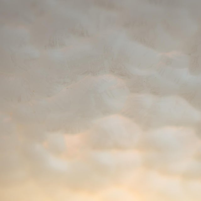 Art Deco Floor Lamp in Wrought Iron and Glass For Sale - Image 4 of 18