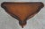 Traditional Theodore Alexander Leather Top 2 Tier Mahogany Triangle Table For Sale - Image 3 of 12