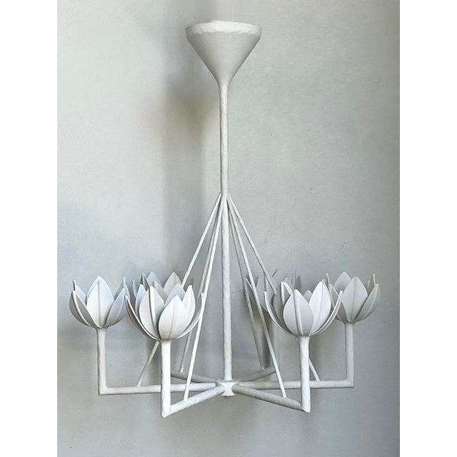 Late 20th Century Vintage Visual Comfort Small Single Tier “Alberto” Chandelier For Sale - Image 5 of 12