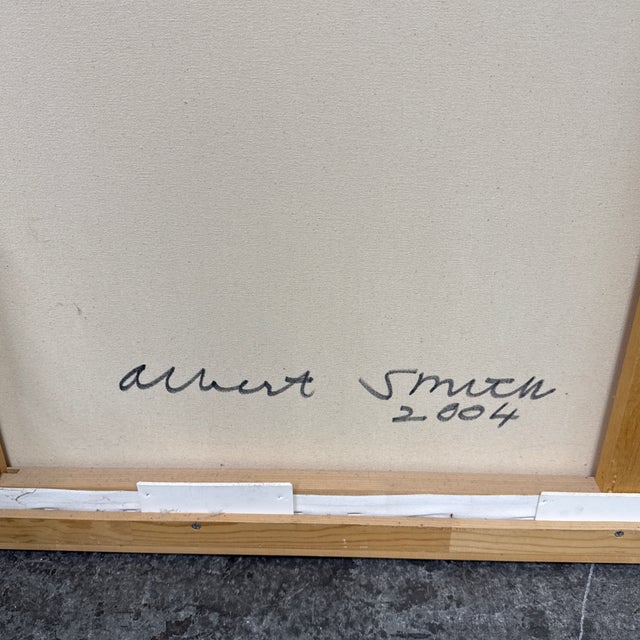 Circa 2004 Albert E. Smith Abstract, Framed For Sale - Image 12 of 12