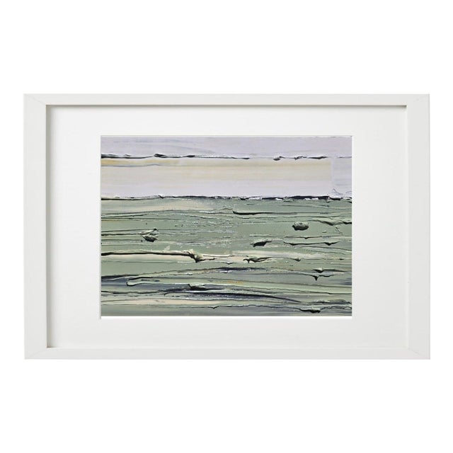 Paper Original Contemporary Abstract Landscape Oil Painting For Sale - Image 7 of 7