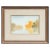 William Zaner Contemporary Watercolor Landscape View of a Lake 1965 For Sale In Houston - Image 6 of 6