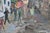 Roland Dubuc, Strollers in Montmartre, 1960s, Oil Painting on Canvas, Framed For Sale - Image 12 of 16