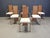 Vintage Wicker High-Back Dining Chairs, 1980s, Set of 6 For Sale - Image 12 of 14
