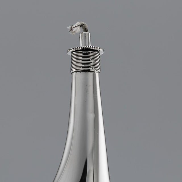 Antique 20th Century Silver Golf Driver Cigar Table Lighter, London, 1913 For Sale - Image 14 of 18