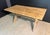 X Legs Farmhouse Dining Table in Oak, 1900s For Sale - Image 3 of 17