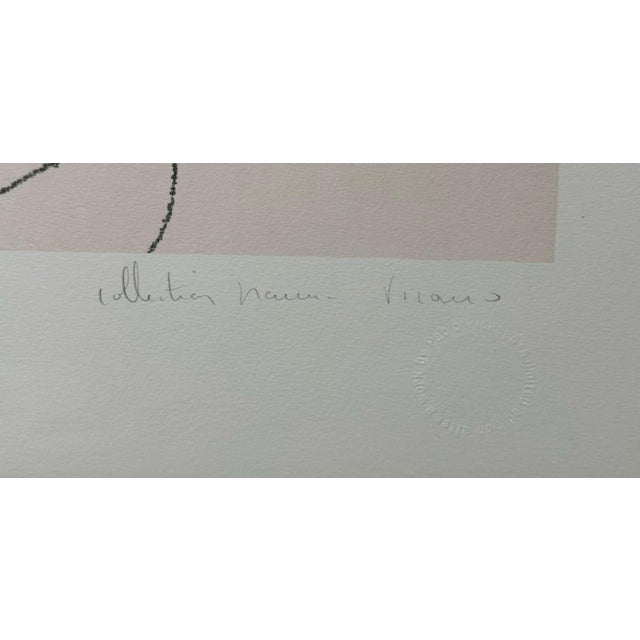 Pablo Picasso Estate Hand Signed Lithograph "Femme Couchee" For Sale In Miami - Image 6 of 8