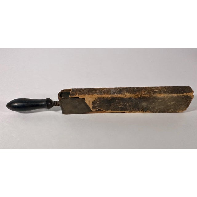 Antique Barber Razor Strap Bejamin F. Badger For Sale - Image 6 of 10