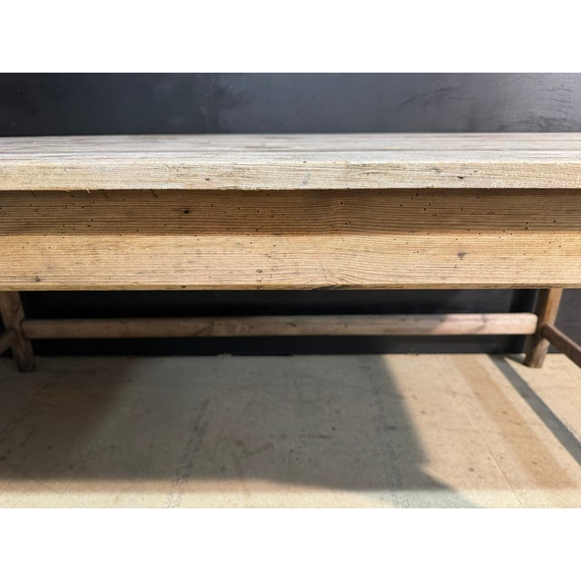 Late 19th Century French Florist's Table Kitchen Island, 1870 For Sale - Image 5 of 18