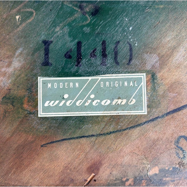 T H Robsjohn-Gibbings Attr. Occasional Tables for Widdicomb, Signed For Sale - Image 10 of 10