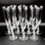 Snow Doves Crystal Champagne Flutes by Igor Carl Fabergé, France, 1982, Set of 12 For Sale - Image 17 of 18