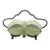 Early 20th Century Chinese Export Carved Celadon Jade & Brass Butterfly Peach Dish For Sale