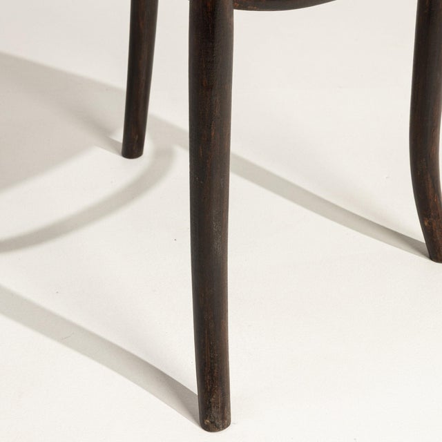 Early 20th Century France Brown Wood Lounge Chair For Sale - Image 9 of 10