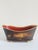 Decorative handpainted bassin form large Jardiniere featuring a old warship at sea. The jardiniere or planter is...
