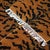 Contemporary Hand-Knotted Striped Tiger Pattern Bengal Rug in Chestnut Brown - 2.6 X 10 For Sale - Image 3 of 3