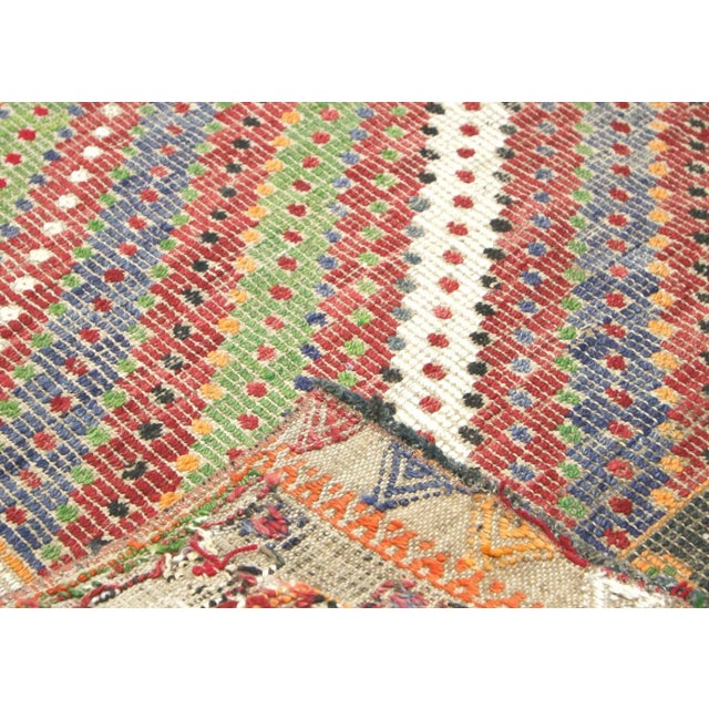 1950s Turkish Kilim For Sale - Image 4 of 6
