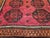Vintage Afghan Bokhara Area Rug, Hand-Knotted Wool, Allover Geometric Pattern, Plum & Burgundy, 4x5 For Sale - Image 12 of 17